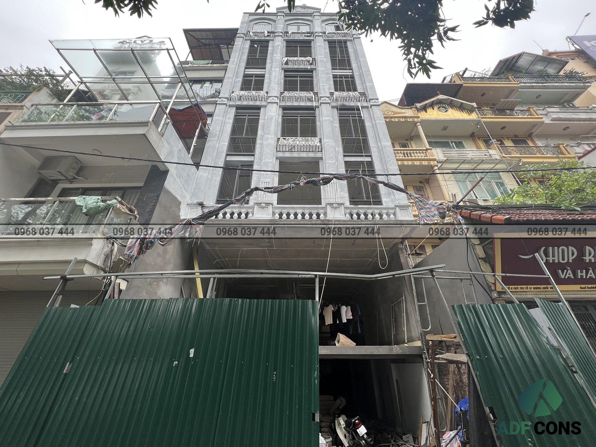 Công trình tòa nhà văn phòng cô Phú – Hoàng Quốc Việt