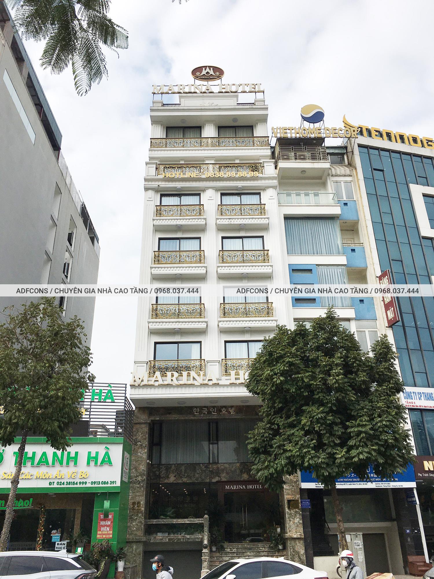 Chiêm ngưỡng khách sạn Marina Hotel hiện đại tại Hà Nội